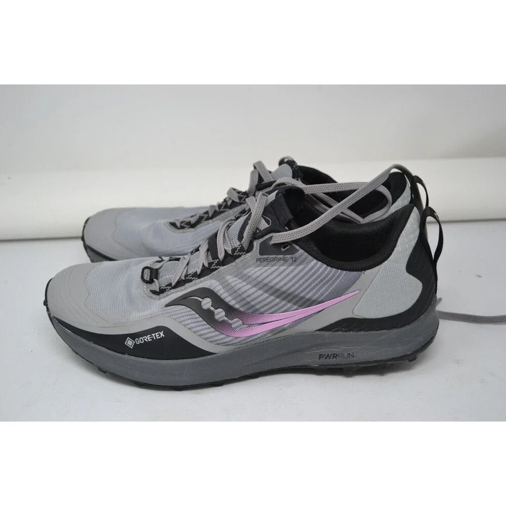 SAUCONY Peregrine 12 GORE-TEX Running Hiking Trail Trainer Shoe Waterproof Sz 11